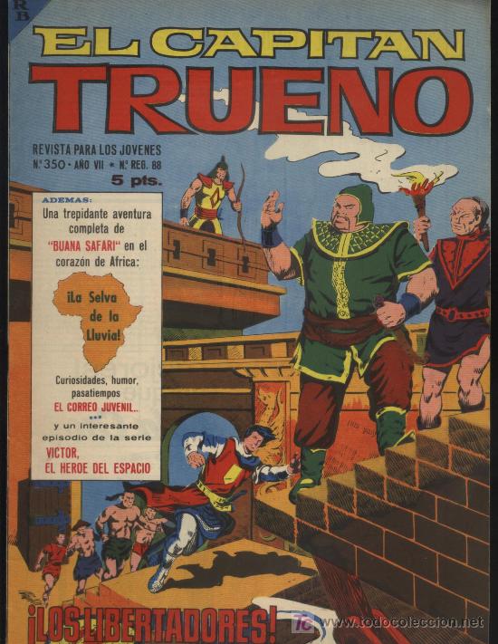 Tebeos: CAPITAN TRUENO EXTRA N&ordm; 350 - Foto 1