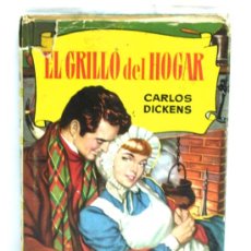 Tebeos: EL GRILLO DEL HOGAR CARLOS DICKENS COL HISTORIAS SELECCIÓN Nº 104 ED BRUGUERA 1960. Lote 11760330