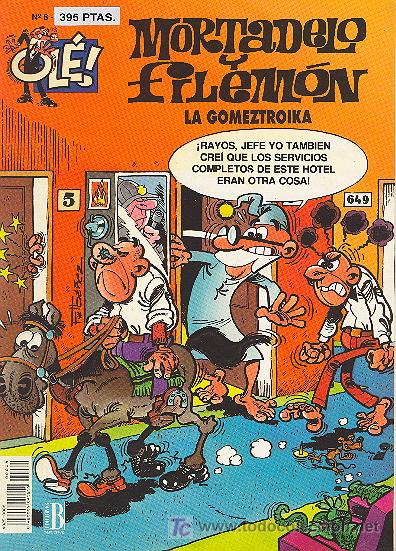 Tebeos: MORTADELO Y FILEM&Oacute;N N&ordm;8 A&Ntilde;O 1993 - Foto 1