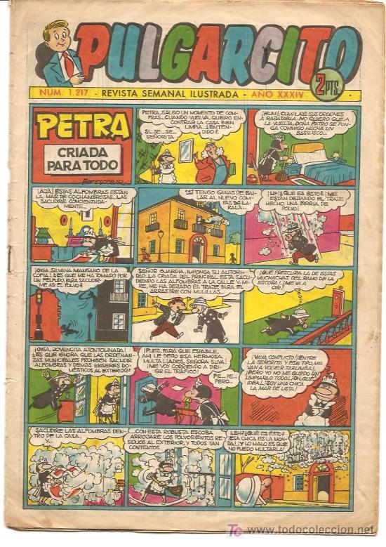 Tebeos: PULGARCITO N&ordm; 1217 CON INSPECTOR DAN - Foto 1
