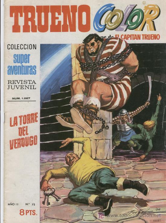 Tebeos: CAPITAN TRUENO COLOR 1&ordm; EPOCA N&ordm; 72 - Foto 1