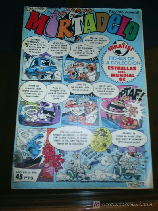 Tebeos: MORTADELO Y FILEMON NUM 596 DIFICIL  DE LOS ULTIMOS - Foto 1