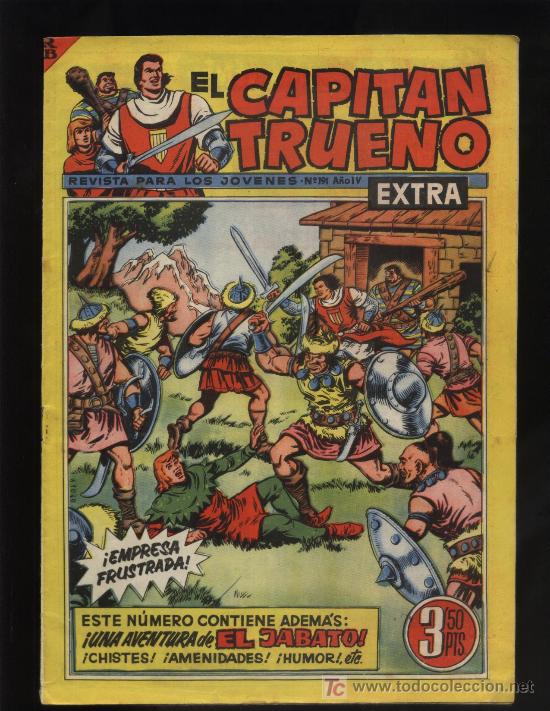 Tebeos: CAPITAN TRUENO EXTRA N&ordm; 191 - Foto 1