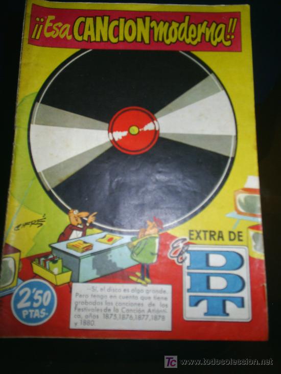 Tebeos: M69 EXTRA DE EL DDT  ESA CANCION MODERNA - Foto 1