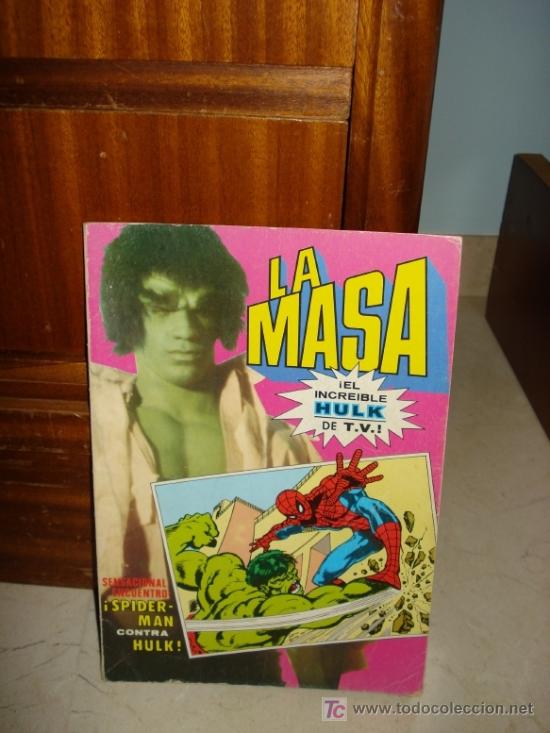Tebeos: LA MASA - EL INCRE&Iacute;BLE HULK DE T.V. - Foto 1