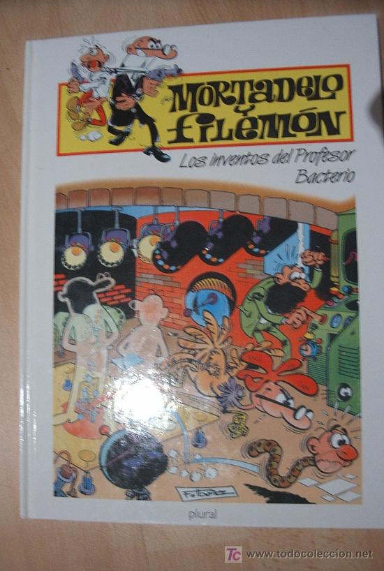 Tebeos: Mortadelo. Los inventos del profesor bacterio. Ed Plural - Foto 1