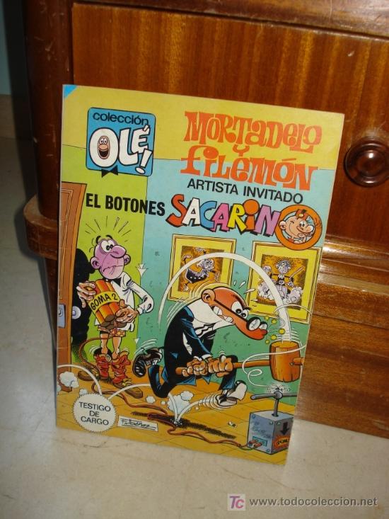 Tebeos: MORTADELO Y FILEM&Oacute;N COLECCI&Oacute;N OL&Eacute; - TESTIGO DE CARGO - Foto 1