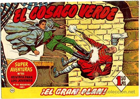 Tebeos: EL COSACO VERDE  N&ordm;  12  ,  T1017 - Foto 1