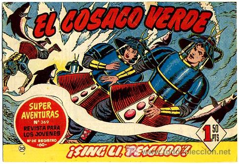 Tebeos: EL COSACO VERDE  N&ordm;  30  ,  T1034 - Foto 1