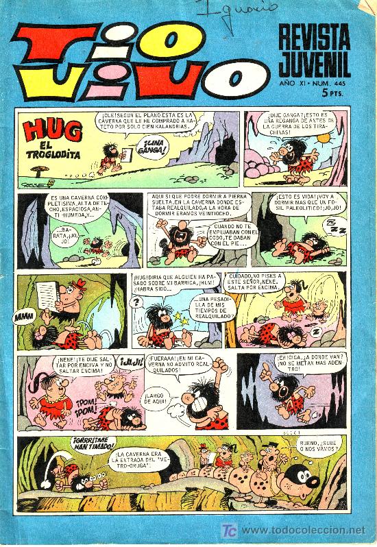 Tebeos: tio vivo n&ordm; 445 - Foto 1