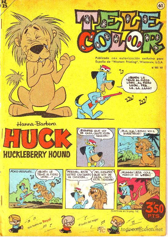 Tebeos: tele color n&ordm; 61. a&ntilde;o 1964 - Foto 1