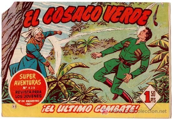 Tebeos: EL COSACO VERDE N&ordm; 53 - Foto 1