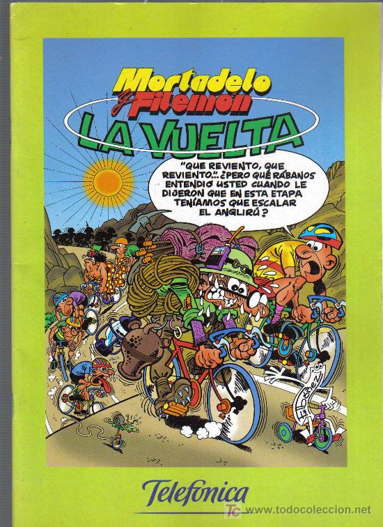 Tebeos: MORTADELO Y FILEMON - LA VUELTA - EDICION ESPECIAL - TELEFONICA - Foto 1