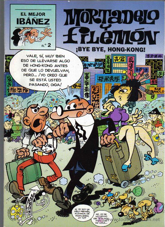 Tebeos: MORTADELO Y FILEMON -  BYE , BYE, HONG-KONG - Foto 1