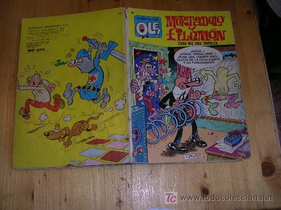 Tebeos: OLE MORTADELO Y FILEMON 87 CJ2 - Foto 1