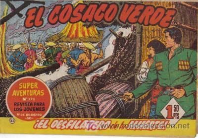 Tebeos: EL COSACO VERDE N&ordm; 378 - Foto 1
