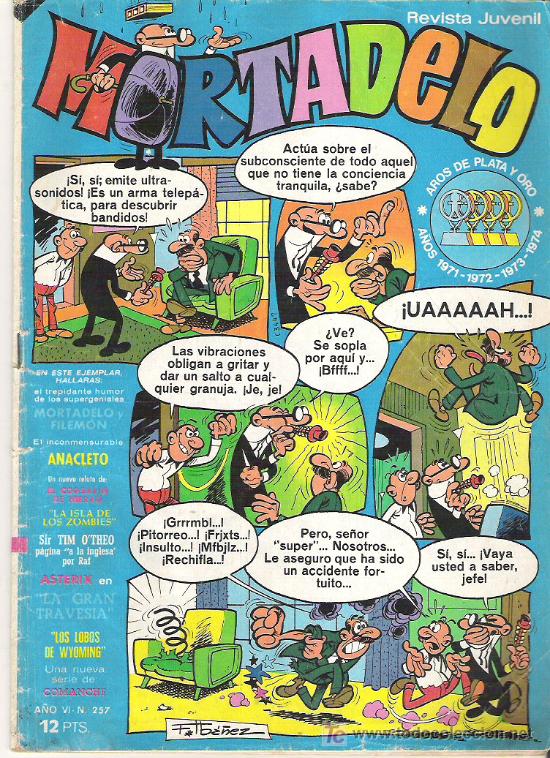 Tebeos: MORTADELO - A&Ntilde;O VI NUM 257 *** 1975 - Foto 1