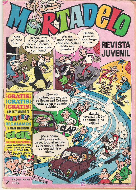 Tebeos: MORTADELO - A&Ntilde;O III N&ordm; 101 *** 1972 - Foto 1