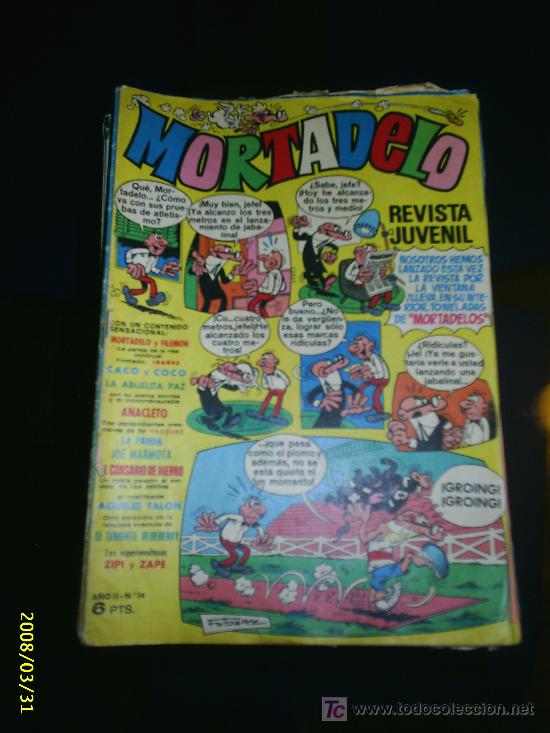 Tebeos: M69 MORTADELO NUMERO 34 - Foto 1