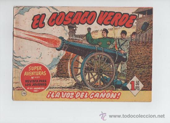 Tebeos: el cosaco verde n&ordm;70 original - Foto 1