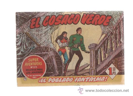 Tebeos: el cosaco verde n&ordm;78 original - Foto 1