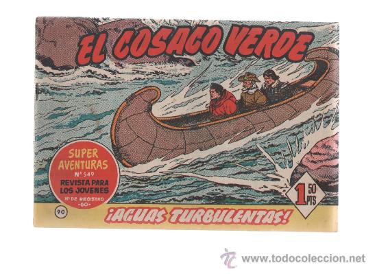 Tebeos: el cosaco verde n&ordm;60 original - Foto 1