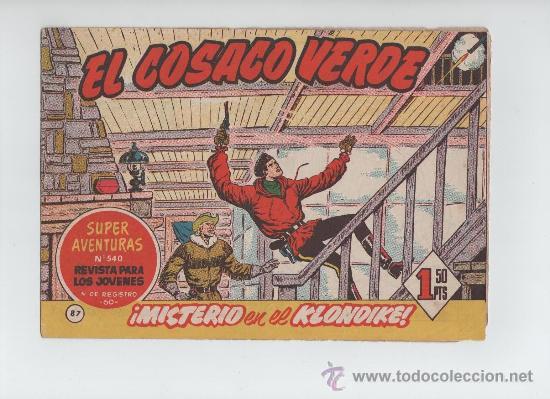 Tebeos: el cosaco verde n&ordm;87 original - Foto 1