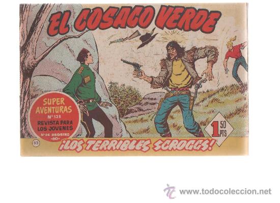 Tebeos: el cosaco verde n&ordm;83 original - Foto 1