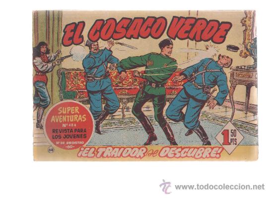 Tebeos: el cosaco verde n&ordm;68 original - Foto 1
