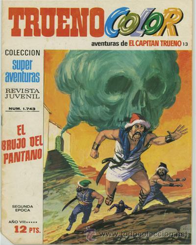Tebeos: TRUENO COLOR - LOTE DE 4 N&Uacute;MEROS. - Foto 2