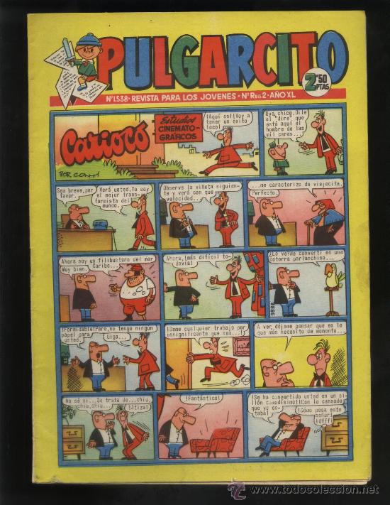 Tebeos: PULGARCITO N&ordm; 1538 - Foto 1
