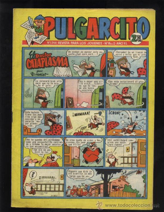 Tebeos: PULGARCITO N&ordm; 1546 - Foto 1