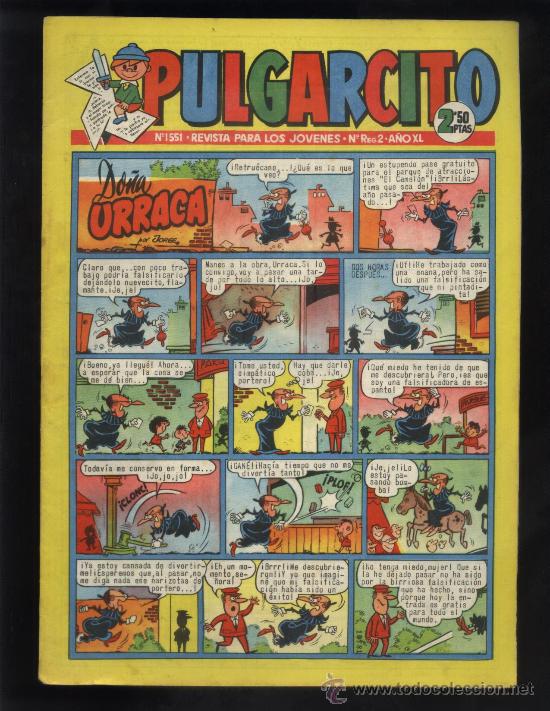 Tebeos: PULGARCITO N&ordm; 1551 - Foto 1