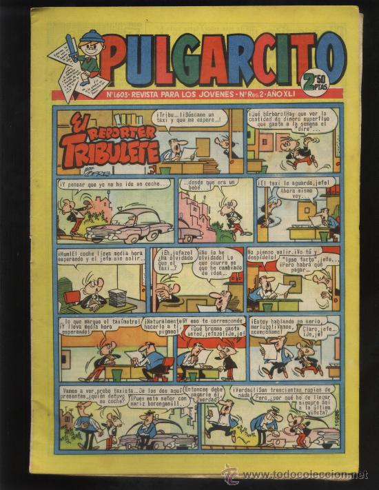 Tebeos: PULGARCITO N&ordm; 1603 - Foto 1