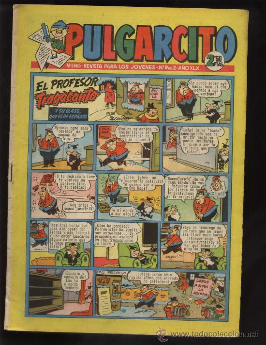 Tebeos: PULGARCITO N&ordm; 1605 - Foto 1