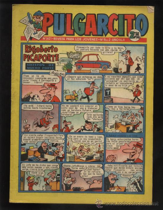 Tebeos: PULGARCITO N&ordm; 1621 - Foto 1