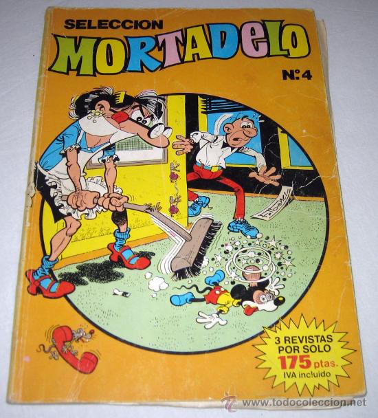 Tebeos: SELECCION MORTADELO N&ordm; 4 - COMPLETO -  EN  - - Foto 1