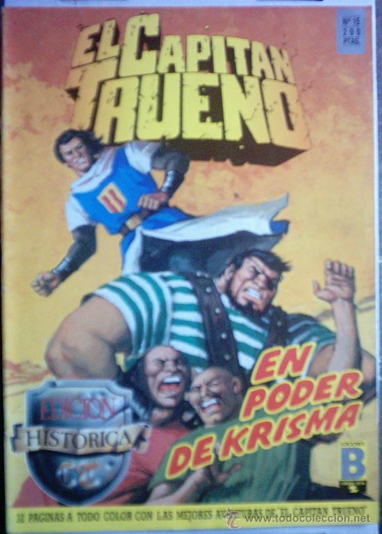 Tebeos: EL CAPITAN TRUENO - EN PODER DE KRISMA N&ordm; 15 - Foto 1