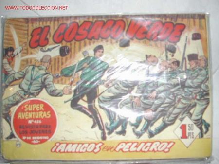 Tebeos: EL COSACO VERDE. BRUGUERA . ORIGINAL. - Foto 1