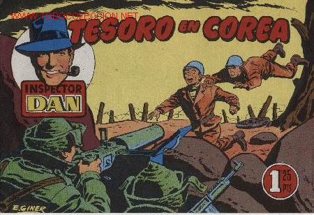 Tebeos: Inspector Dan - Reedici&oacute;n del Original, S/N - T&iacute;tulo: Tesoro en Corea - Foto 1