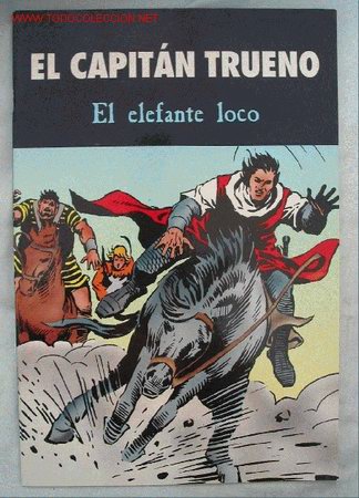 Tebeos: COMIC EL CAPIT&Aacute;N TRUENO. El elefante loco - Foto 1