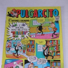 Tebeos: PULGARCITO Nº 23 - 1987 CON EL BOTONES SACARINO EDICIONES B