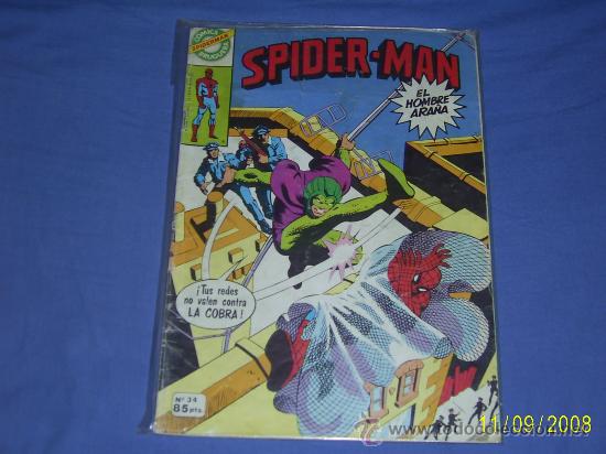 Tebeos: Spiderman 34, editorial Bruguera. - Foto 1