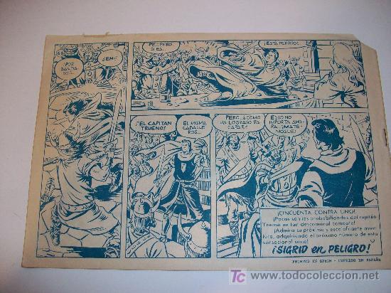 Tebeos: El Capitan Trueno, n&ordm;  66, original - Foto 2