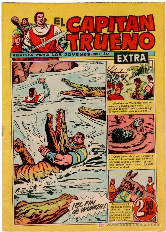 Tebeos: EL CAPITAN TRUENO EXTRA N&ordm; 98 - Foto 1