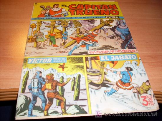 Tebeos: CAPITAN TRUENO EXTRA ( ORIGINAL ) N&ordm; 262 (COB192) - Foto 1