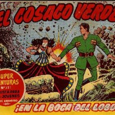 Tebeos: EL COSACO VERDE Nº 14 - MORA/COSTA - EDITORIAL BRUGUERA 1960/61 - ORIGINAL, NO FACSIMIL. Lote 11322548