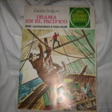Tebeos: DRAMA EN EL PACIFICO EMILIO SALGARI JOYAS LITERARIAS JUVENILES Nº 162. Lote 11358133