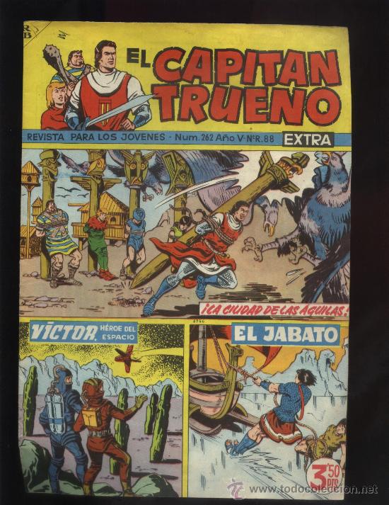 Tebeos: CAPITAN TRUENO EXTRA N&ordm;  262 - Foto 1
