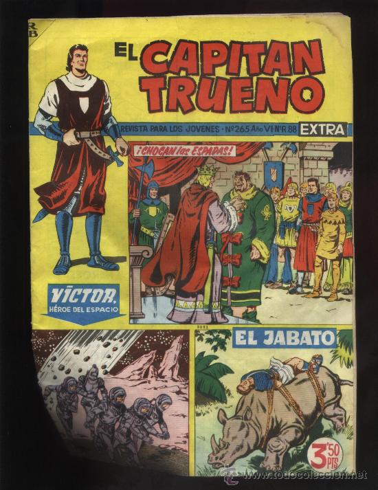 Tebeos: CAPITAN TRUENO EXTRA N&ordm;  265 - Foto 1